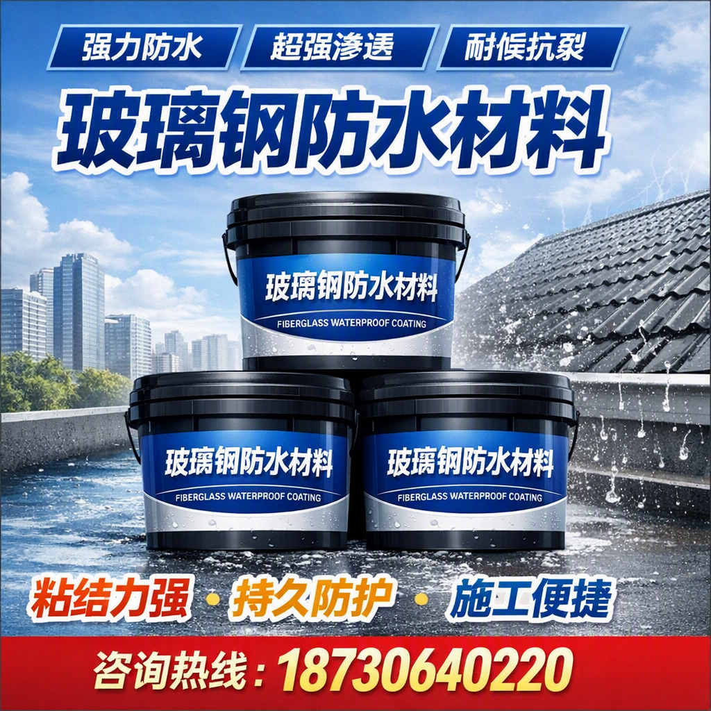 了解玻璃钢防水材料的市场趋势,威海 企业不可不知